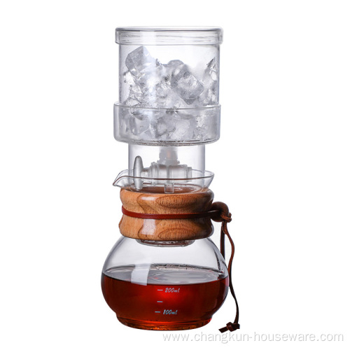 Glass Coffee cold brew Dripper Ice Drip Maker